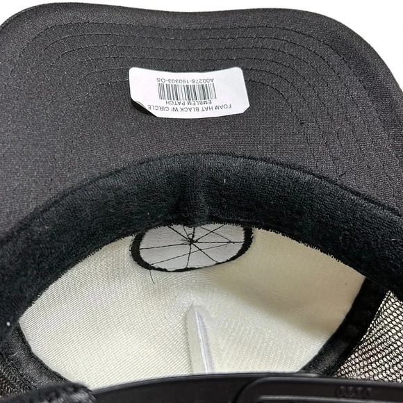 Vtg OTTO Foam Trucker Hat.Men emblem hat with adjustable snap back,netting, NWT - Picture 8 of 14